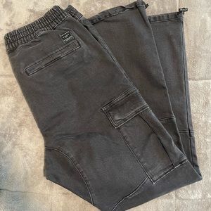 Mens Pacsun Cargo Black Pants